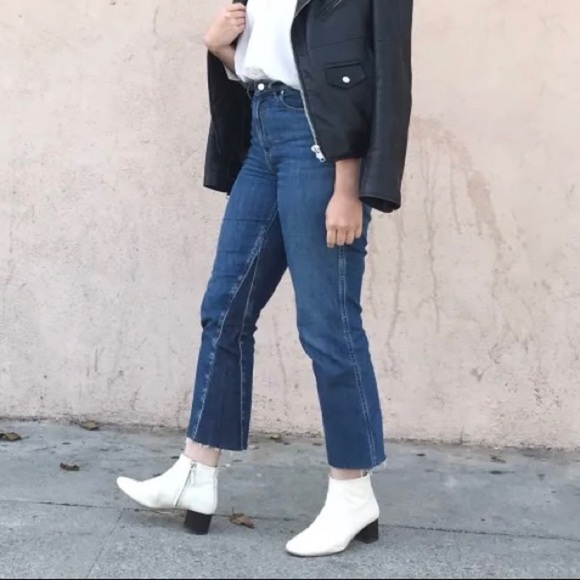 Evelarne Cheeky Bootcut Women's Crop Jeans - Size 32R - Picture 3 of 17